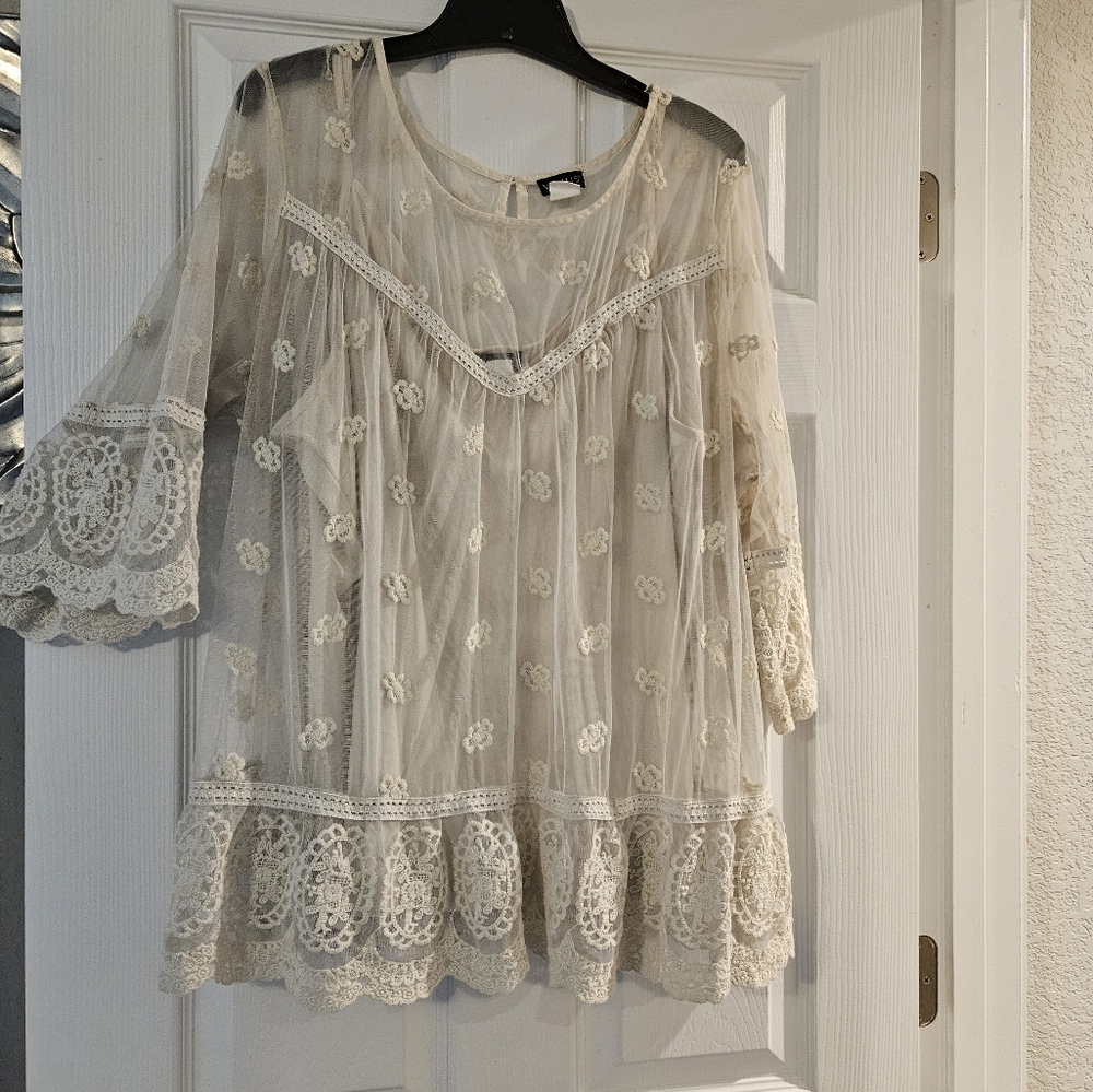 Lace blouse